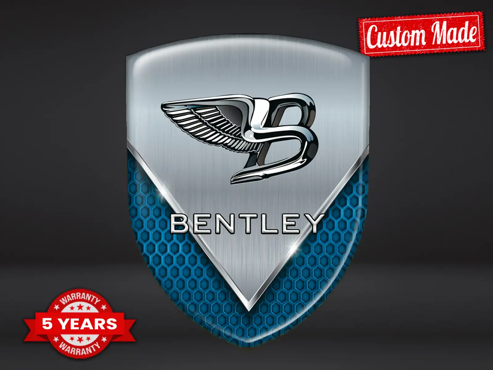 Bentley Emblème Auto Max Robuste Élégant Pro Z Performance
